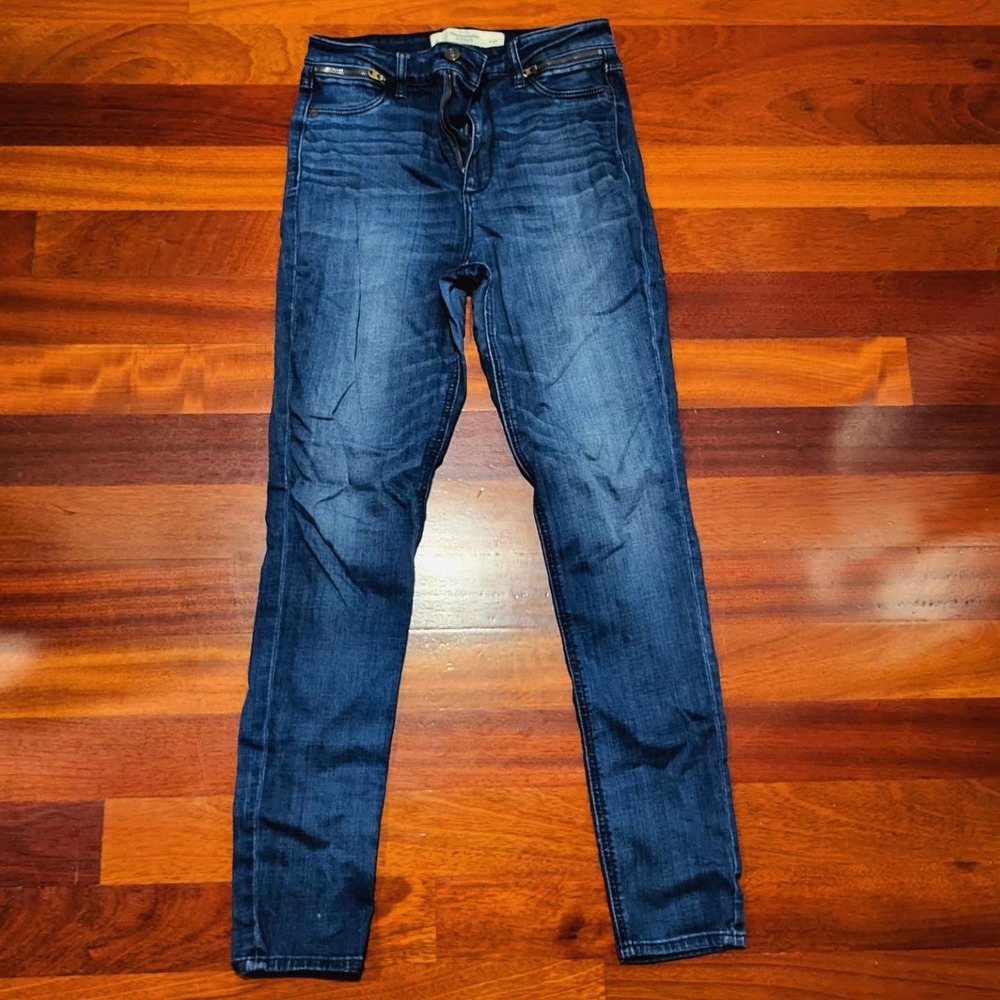 A&F high waisted jegging